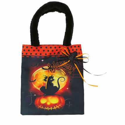 Orange Halloween Geschenktüte 35cm