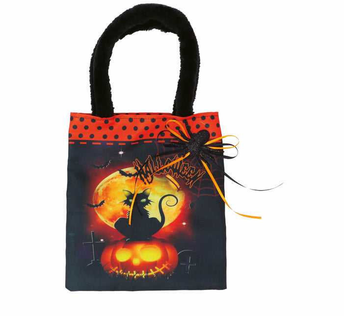 Orange Halloween Geschenktüte 35cm