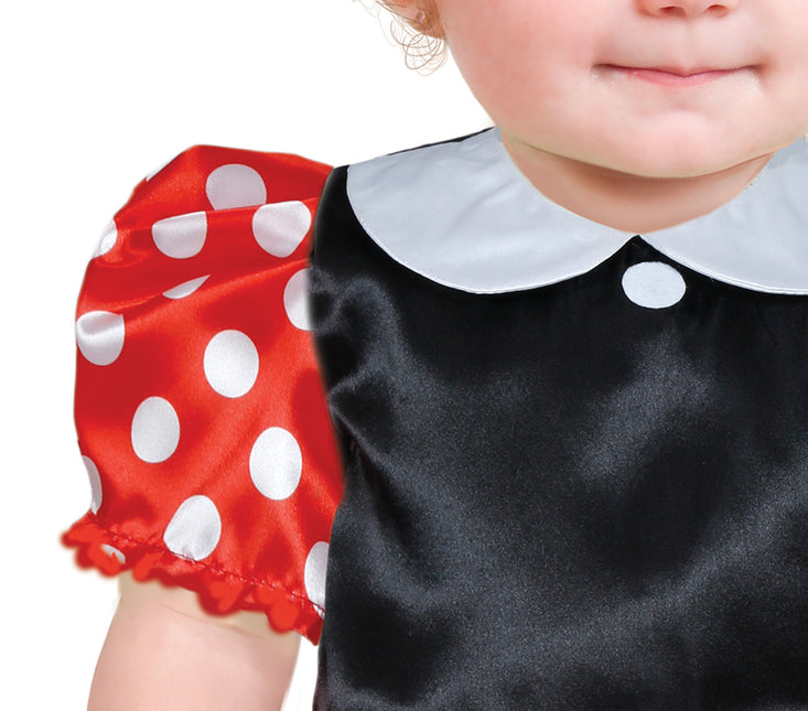 Minnie Maus Kostüm Rot Weiß Baby