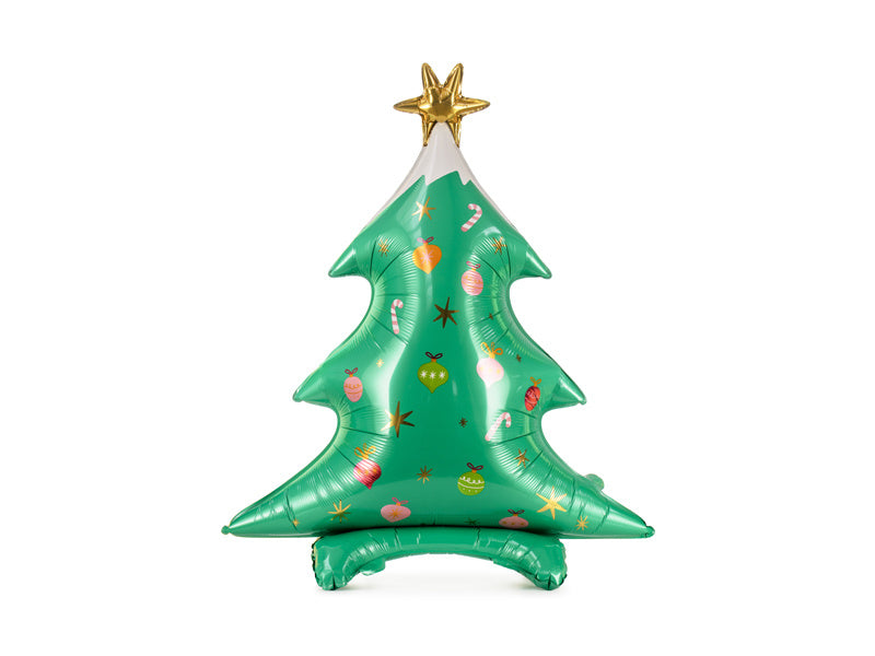 Heliumballon Weihnachtsbaum leer 94cm