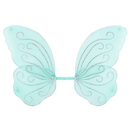 Hellblaue Flügel Schmetterling