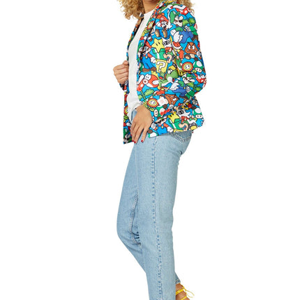Super Mario Blazer Damen <tc>OppoSuits</tc>