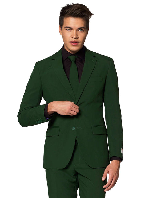 Dunkelgrüner Anzug Männer <tc>OppoSuits</tc>