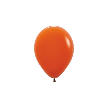 Ballons Sonnenuntergang Orange 12cm 50 Stk.