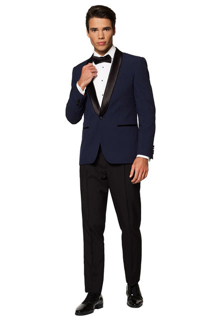 Dunkelblauer Smoking Männer <tc>OppoSuits</tc>