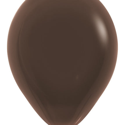Ballons Schokoladenbraun 30cm 50Stk