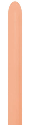 Modellierballons Nozzle Up Peach Blush 5cm 152cm 50pcs