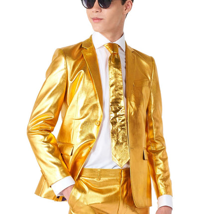 Gold Suit Boy Teen <tc>OppoSuits</tc>