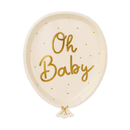 Teller Oh Baby 22cm 6 Stk.