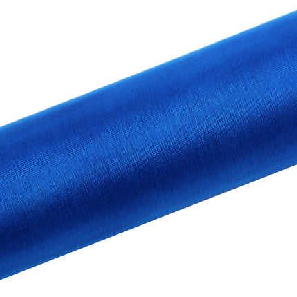 Blauer Organza-Stoff 16cm 9m
