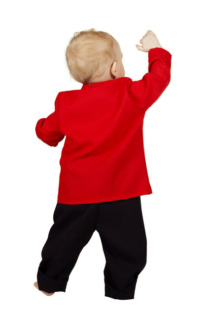 Feuerwehrmann Anzug Baby Rot