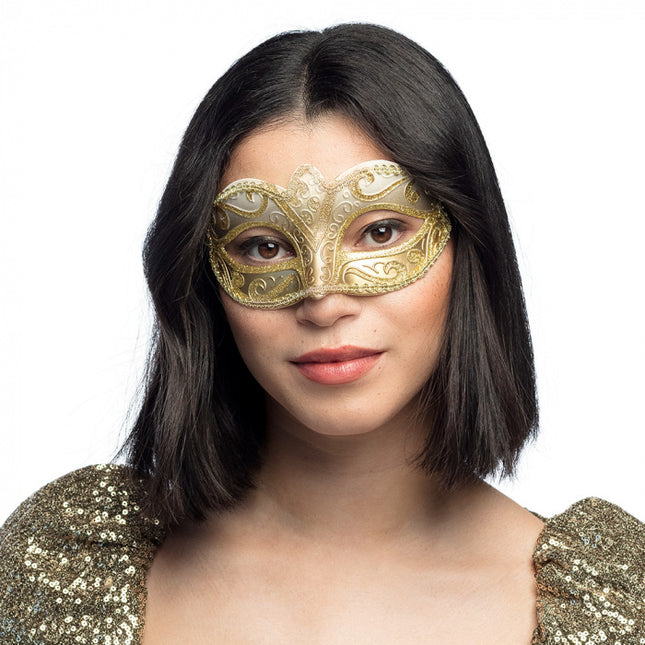 Augenmaske Venedig Felina Gold