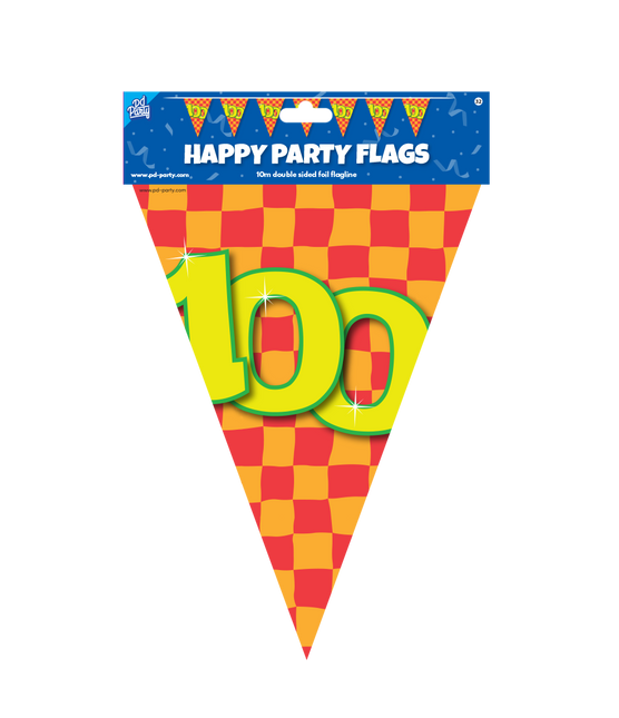 Flaggenleine 100 Jahre Farbig 10m