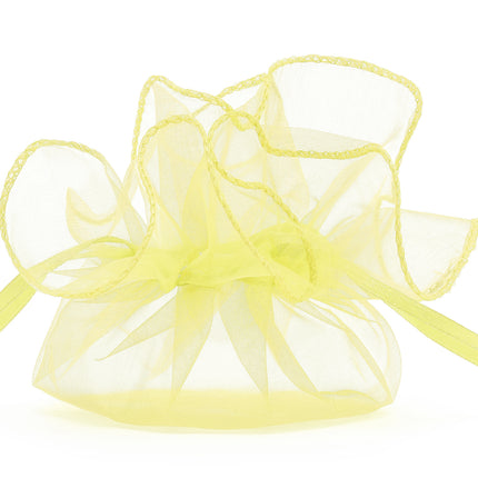 Organzasäckchen Hellgelb 26cm 20Stk