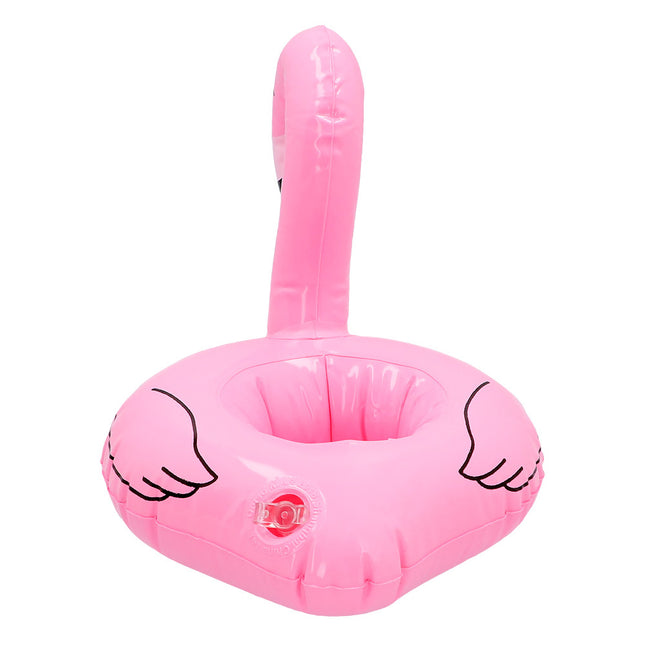 Flamingo Becherhalter aufblasbar 18cm