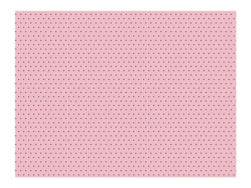 Platzsets Rosa Schwarz 40cm 6Stück