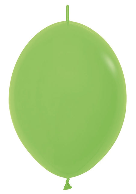 Ballons Limettengrün 30cm 50Stk