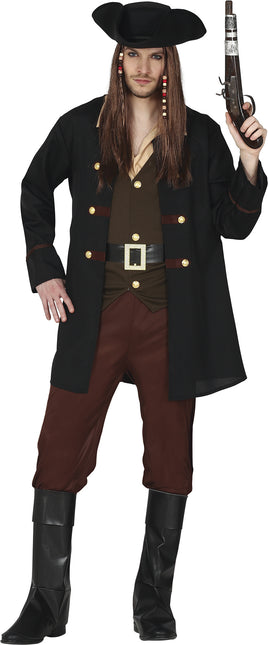 Piratenanzug Braun Männer