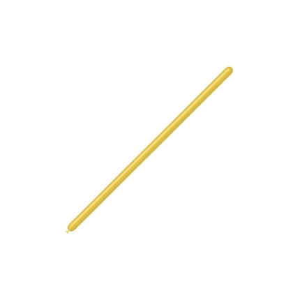Gelbe Modellierballons 2,5cm 150cm 100Stk