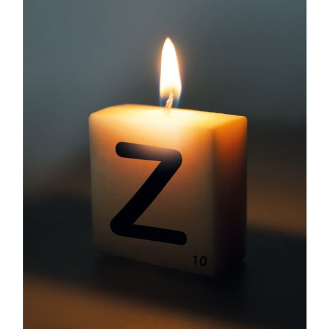 Buchstabe Kerze Z 4cm
