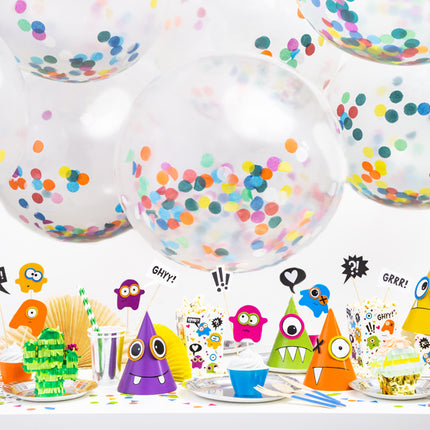 Konfetti Ballon 1m