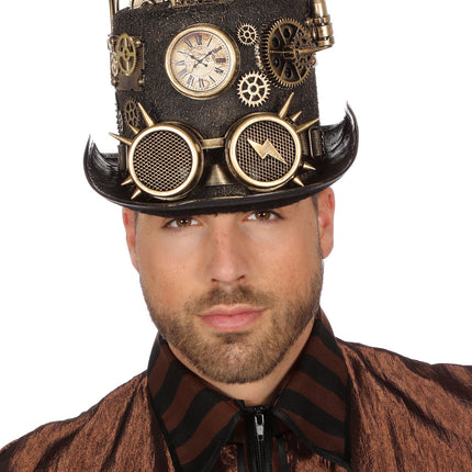 Hut Steampunk mit Licht