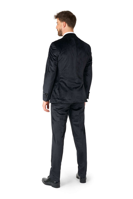 Schwarzer Samt-Smoking Männer <tc>OppoSuits</tc>