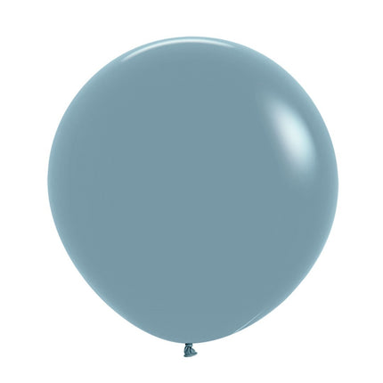 Ballons Pastell Dämmerungsblau 61cm 10Stk