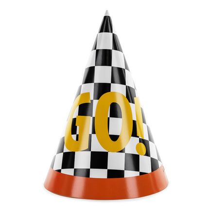 Race Party Hüte 16cm 6Stk