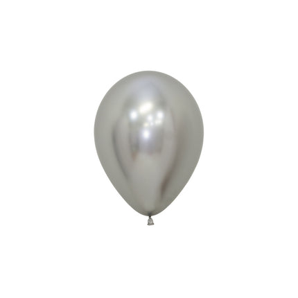 Ballons Reflex Silber 12cm 50Stk