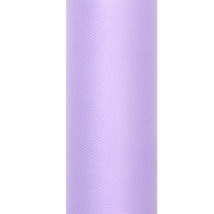 Lila Tüllrolle 15cm 9m