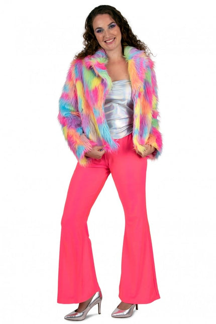 Schlaghosen Neon Pink