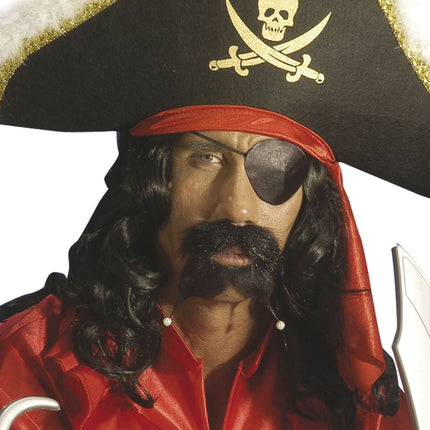 Piratenaugenschirm Satin