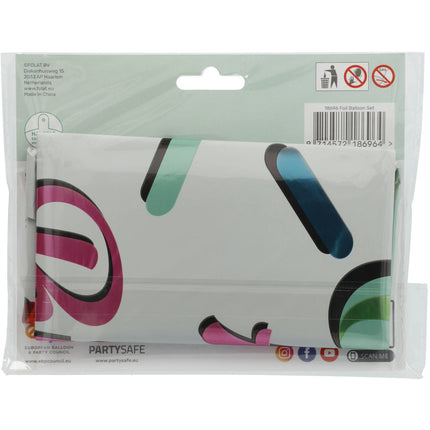 Helium Ballon Torten Set Leer 5 Stück