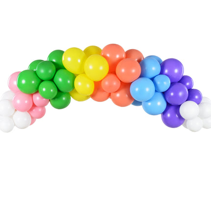 Ballonbogen Selbstgemachtes Set Regenbogen 2m