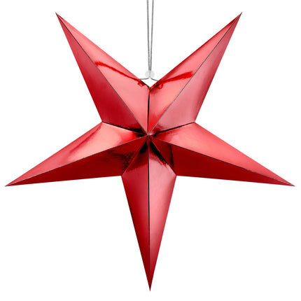 Roter Lampionstern 70cm