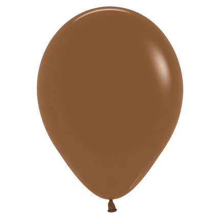 Ballons Kaffee 23cm 50Stk