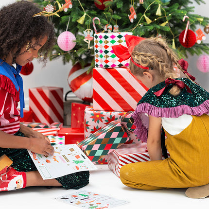 Geschenkaufkleber Weihnachten