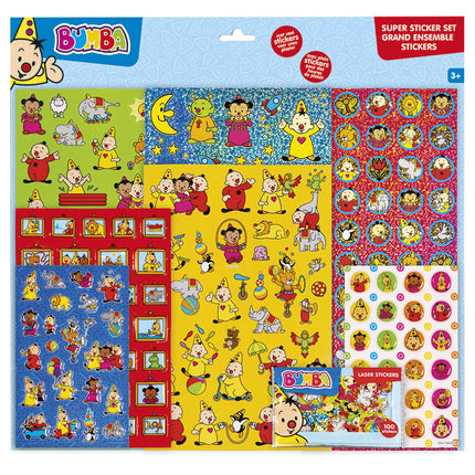 Bumba Aufkleber Set 12 Stück