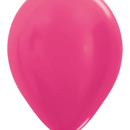 Ballons Metallic Fuchsia 30cm 12Stück