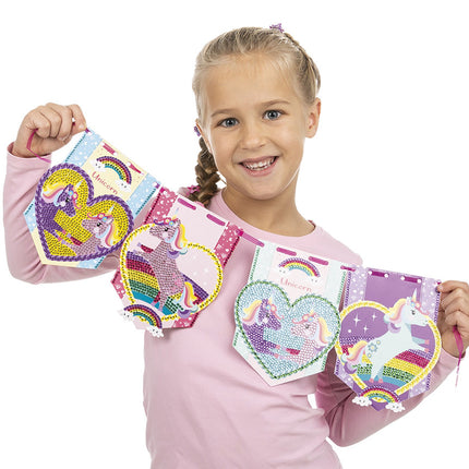 Einhorn 2 in 1 Bastelkoffer