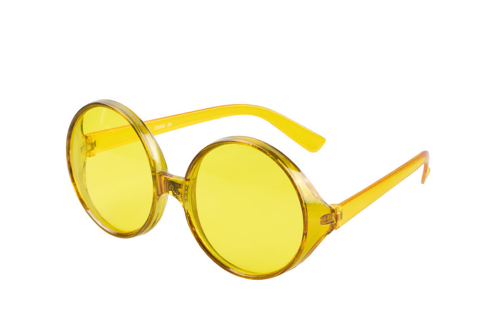 Gelbe Brille 70er Jahre
