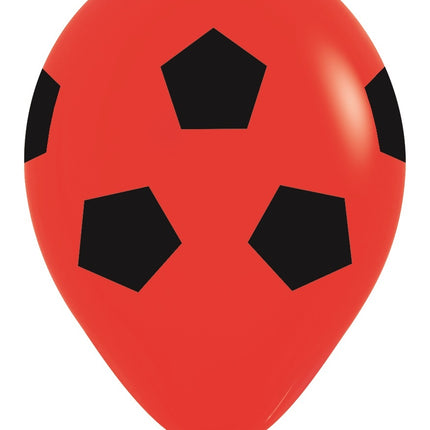Ballons Soccerball Mix 30cm 25pcs