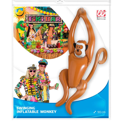 Aufblasbarer Affe tanzend 90cm