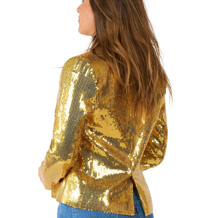 Paillet Gold Blazer Damen Suitmeister