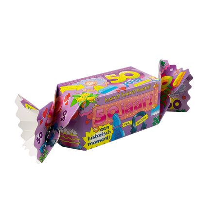 Geschenkbox 50 Jahre Frau 26cm