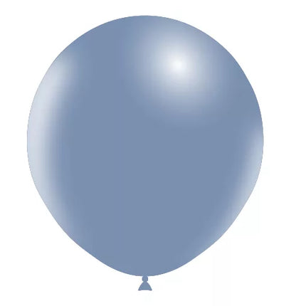 Blaue Ballons Vintage 45cm 25Stk