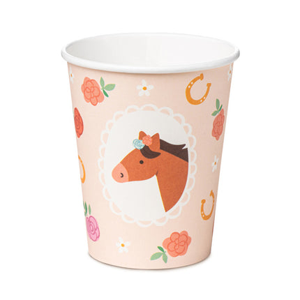 Pferdebecher 220ml 6 Stk.
