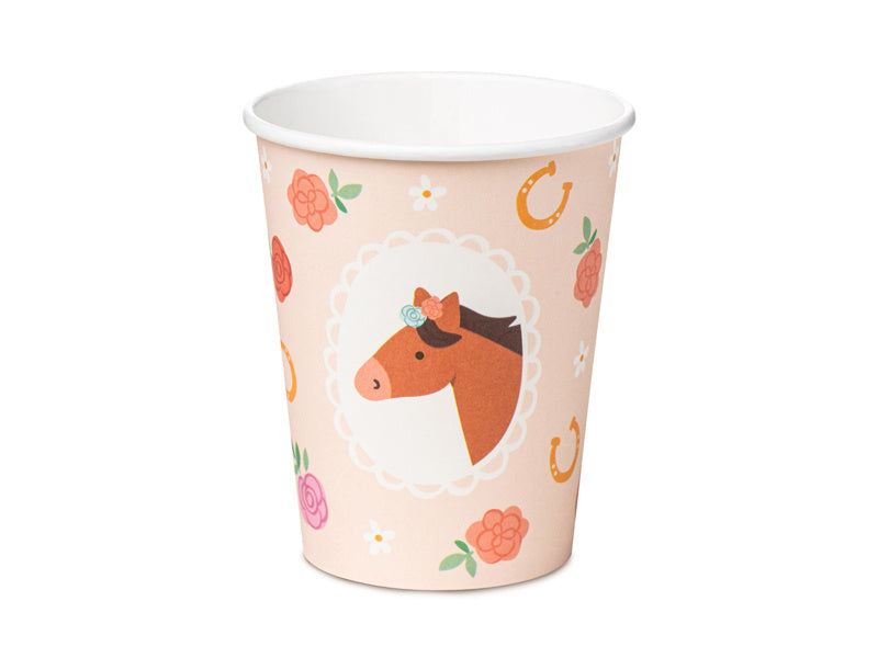 Pferdebecher 220ml 6 Stk.