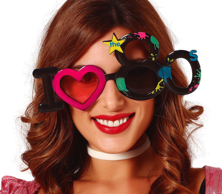 Ich liebe die 80er-Brille
